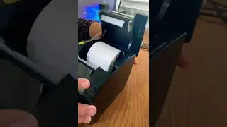 Заправка бумагой  принтера этикеток Xprinter-365b , каллибровка, работа на Wildberrise и Ozon
