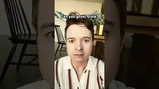 Is ghost blinking real?? #shorts