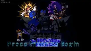Friday Night Funkin VS Omnipresent V2 The Executable Entourage and secret song (Hard Difficulty)