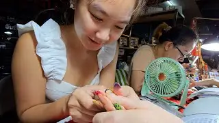 4AM STREET MANICURE? No problem in ASIA! 🇹🇭