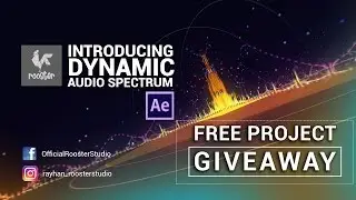 FREE DOWNLOAD - Introducing Dynamic Audio spectrum created in Adobe After Effects.
