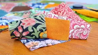 I Made a 19th Century Scrappy Quilt (Plus, trying out Victorian stitches for the first time!)