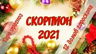 СКОРПИОН 2021 ГОД. ТАРО ПРОГНОЗ ДЛЯ СКОРПИОНОВ.12 ДОМОВ ГОРОСКОПА. ГАДАНИЕ НА ГОД.