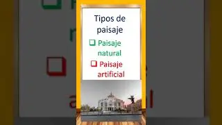 paisaje y paisajismo #short