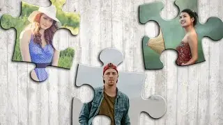Tutorial Photoshop - Collage Style 009 (Puzzle pieces)