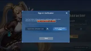FIX SIGN IN VERIFICATION MOBILE LEGENDS