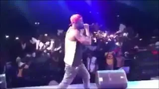 YAA PONO on kasoa stage, was he slapped