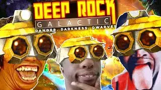 EVERYBODY should try this game ONCE! - Deep Rock Galactic Funny Moments