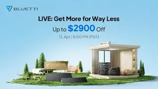 BLUETTI Portable Power Stations Super Early Bird Price