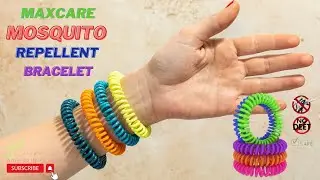 মশা এবং কীটপতঙ্গের উপদ্রব থেকে রক্ষা পেতে, ব্রেসলেট !! Maxcare Mosquito Repellent Bracelet.