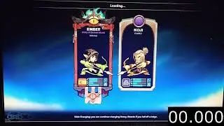 Brawlhalla Tutorial Challenges Speedrun - Dash Jumping Challenge - 0:00.100 [World Record]
