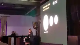 Solana demo day. Olia Nayda with pitch of Unicorn Witnesses community and products.