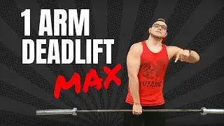 1 ARM DEADLIFT MAX TESTING (ft. Ox)