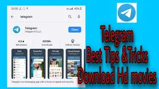 BEST TELEGRAM TIPS & TRICKS | DOWNLOAD HD MOVIES, APPS,PC SOFTWARE FROM TELEGRAM CHANNEL