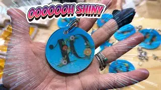 EASY EPOXY KEY CHAIN ART!