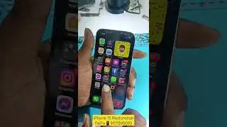Destroyed iPhone 13 Restoration | #9971390093#iphonerepair #viral #shorts