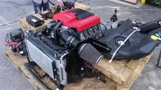 2012 Camaro ZL1 6.2L LSA Supercharged Engine Drivetrain Performance Pallet