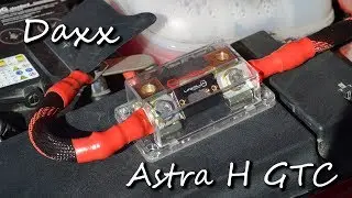 Автозвук в Opel Astra H GTC Провод в багажник + остальная проводка