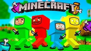 MINECRAFT PERO... ES AMONG US MOD PERSONALIZADO DE AMONG US