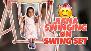 Jiana Swinging on Swing Set | Song - Ek ladki ko de ekha