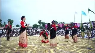 विश्व आदिवासी दिवस पर मोरान ट्राईबल कल्चर टीम आसाम द्वारा प्रस्तुत नृत्य। #rajkumarroat