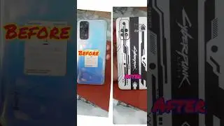 Redmi Note11 Back skin|cyberpunk skin 