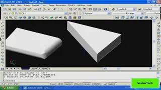 How to Convert 2D to 3D In AutoCAD Bangla Tutorial.