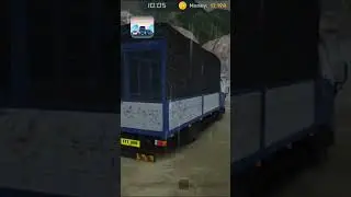 Heavy Rain And Flood Features In Minitruck Simulator Vietnam #minitrucksimulatorvietnam #shorts