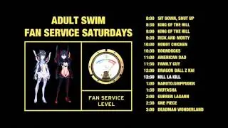 Adult Swim - Saturday Fanservice Bumper (HD 1080p)