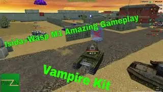 Isida+Wasp M1 (VampireKit)  Gameplay | TankiOnline | PakZiNOfficial
