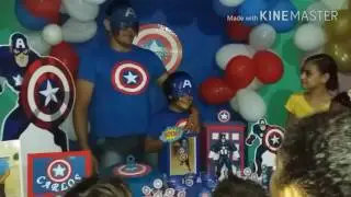 DIA DA FESTA DO NIVER DOS MEUS FILHOS