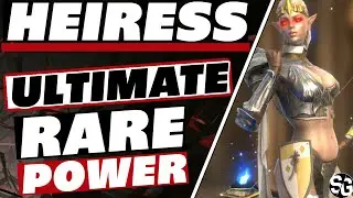 Heiress rare power! Easy farm lvl 60 SAVAGE Raid Shadow Legends Heiress rare build