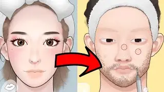 Office Workers With Blackhead,look carefully! how to completely remove the skin | Stop Motion