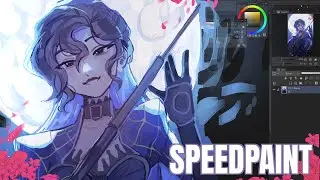 My wife 🛐|| Speedpaint [  CLIP STUDIO PAINT]