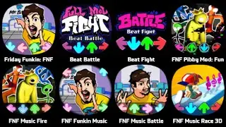 FNF Door, FNF Amanda The Adventurer, Beat Battle, FNF Pibby Mod, FNF Music Fire, Raptime Battle