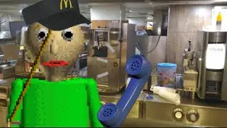 Baldi works at Mcdonalds