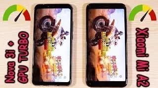 Huawei Nova 3i(GPU Turbo Update) Vs Mi A2 Speed Test, Pubg, Mobile Legends