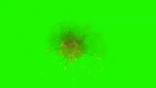 Green Screen Explosion with Sound | green screen