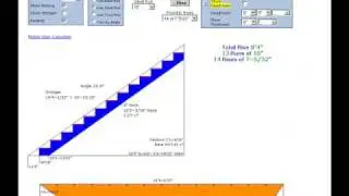 Stair Calculator - Full Plans