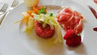 Пробуем блюдо из сырого мяса! Пьемонт. Италия.