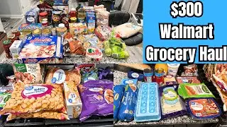 $300 Walmart Grocery Haul | Family of 6 Grocery Haul