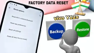 Vivo Y12s - Backup & Restore Guide || Format Factory Data Reset All Vivo Phones In Hindi 🔥