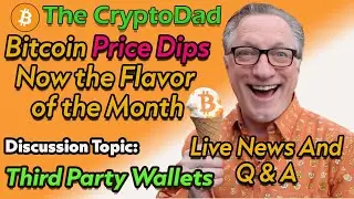 Bitcoin 17.5%  Price Dip now the Flavor of the Month 📉 🍦 CryptoDad's Live Q&A