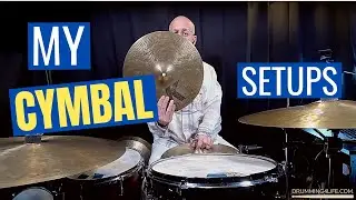 Cymbal setup ideas for your drum kit