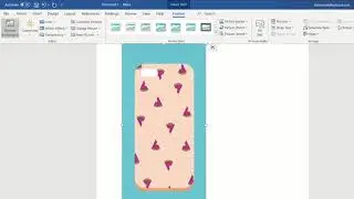 CARA HAPUS BACKGROUND FOTO DENGAN MICROSOFT WORD