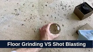 Surface Prep Comparison | Floor Grinding vs. Shot Blasting