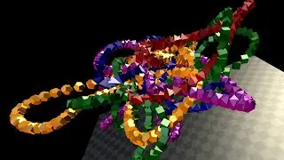 3D Polygon Engine #4 - Dynamic Motion, Default Lighting
