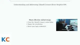 How to Fix Ubisoft Connect Error Dolphin-006 – Login & Cache Repair