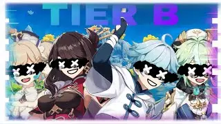 TEAM TIER B - GENSHIN IMPACT ( BARBARA, BEIDOU, CHONGYUN, SUCROS)
