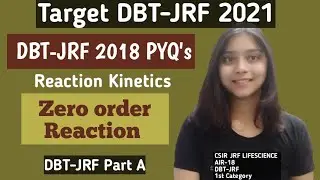 DBT-JRF 2018 PYQ's|DBT-JRF 2021